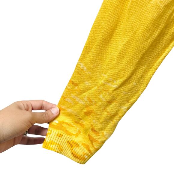 Desigual Long Sleeve Carla Top in Yellow‎ Print Size Small - Picture 6 of 10